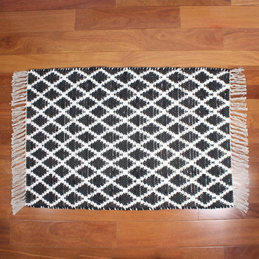 Farmhouse Diamond Chindi Rug RA560011 - The Fox Decor